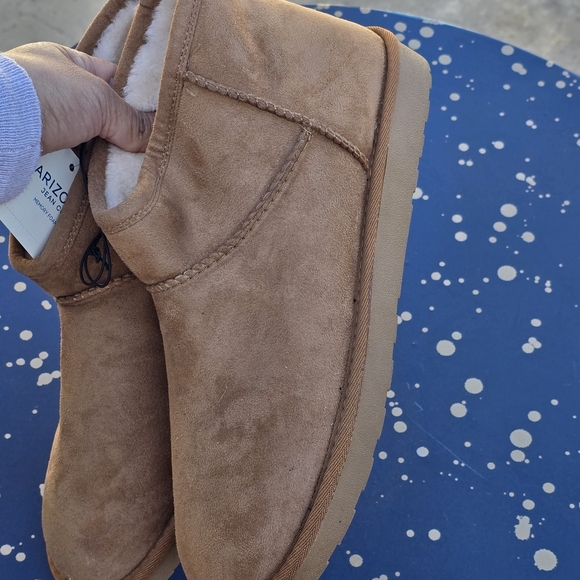 Arizona Tan Suede Ankle Boots Sz 10 - Picture 5 of 13